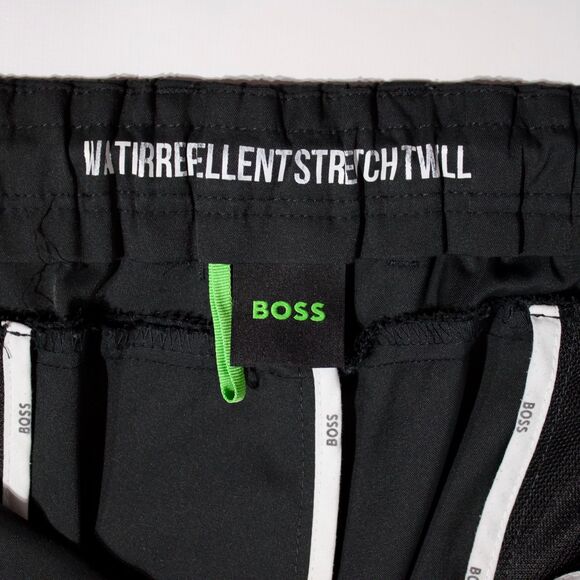 Hugo Boss Water Repellent Stretch Twill Slim Fit Pants Elastic Waist Men 36x32 - Picture 7 of 14